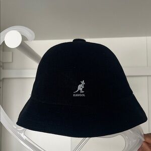 Kangol Black Tropic Casual Bucket Hat | Large